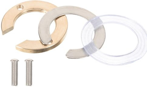 Alipis 1 Ensemble Fixation pour Robinet Laiton avec Joint Inoxydable et Accessoire Antidérapant pour Lavabo de Cuisine et Salle de Bain