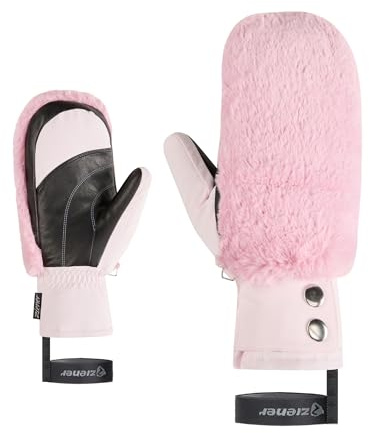 Ziener Alpine Damen Ski Skifäustlinge Katniss-Z rosa