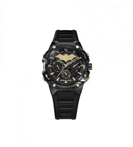 Police Polizeiuhrenset PEWGQ0089902-SET Batman Schwarz