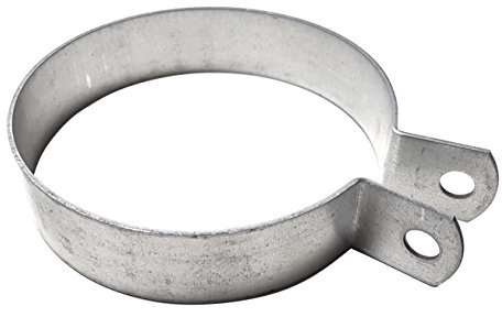 Intelmann Rohrschelle 160mm, für Wickelfalzrohre, einteilig, ohne Einlage, verzinkt
