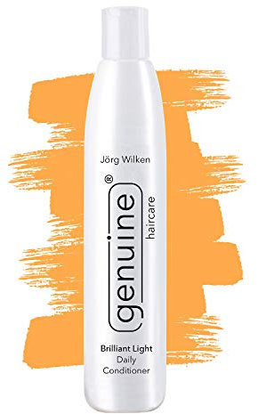 Farbschutz Conditioner Brilliant Light Daily, für coloriertes/dauergewelltes Haar, stärkt Glanz, kräftigt Haarfarbe, verhindert Auswaschen, genuine haircare