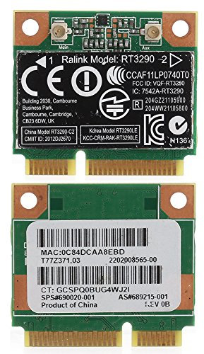 BIlinli Tarjeta de Red inalámbrica Wi-Fi 150M Bluetooth para RT3290 HP Pavilion G7-2000 Ralink