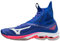Mizuno Unisex Lightning Neo Volleyball-Schuh, ReflexBlueC/SilverDPink, 43 EU