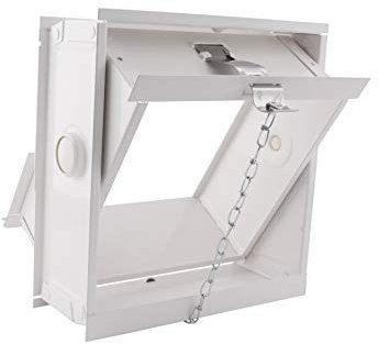 Ventana/Marco abatible y basculante para 1 bloque de vidrio de cm 19x19x8 | Unidad de venta 1 Ventana por 1 bloque de vidrio