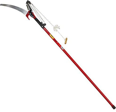 WALTER 2in1 Teleskop Astschere mit Astsäge, Baumsäge, Gartensäge, Baumschere