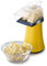 Elite Gourmet - Popcorn Popper, 1300 W eléctrico para palomitas de maíz con taza de medición y bandeja de fusión de mantequilla, sin aceite, aprobado por ETL, 4 cuartos de galón, amarillo, EPM712Y