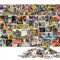 1000 Teile Puzzle-Geschenke, Vintage-Collage-Puzzles, recycelter Karton, Kleinkinder, Kinder, Jungen, Mädchen, Angebot als Geschenk für die ganze Familie, 1000 Teile (26 x 38 cm)