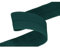 Falzgummi 100m Faltgummi 20mm hochelastisch Faltgummi Schrägband Saumband Farbwahl, Farbe:109 - petrol