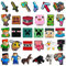 Acuiwer 30 Stück Miner Schuh Charms, PVC Schuhanstecker, Cartoon Schuh Dekoration, DIY Schuhdekoration für Kinder, Pixel Schuh Anstecker, Schuhzubehör als Geburtstagsgeschenk für Jungen, Mädchen