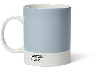 Pantone Porzellan Kaffeebecher, spülmaschinenfest, 375ml, Dusty Sky 2176