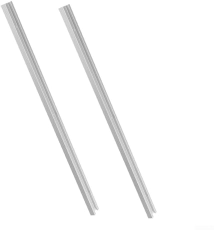 T-Nut-Gehrungsschiene, 2 Stück, 400 mm, Aluminium, T-Schiene für Frästischvorrichtung, Holzbearbeitungsschiene für Tischsäge, Zaunsystem, Werkstatt