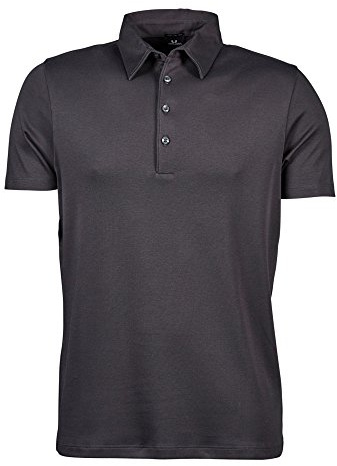 Tee Jays Pima Cotton Polo, Größe:XL, Farbe:Dark Grey (Solid)
