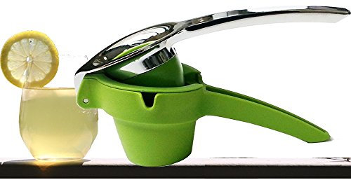 Cookit Presse Citron de Table avec Réservoir Verseur ambidextre VERT