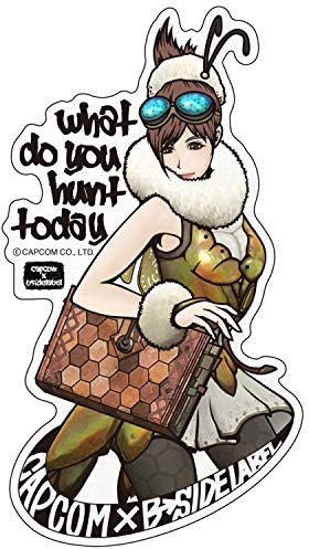 Capcom × B-Side Label Monster Hunter: World Sticker: Wildexpertin [Fleißiges-Bienchen-Kostüm]