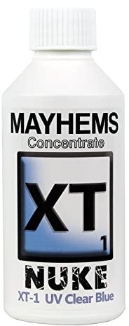 Mayhems - PC-Kühlmittel - XT-1 Konzentrieren - Thermische leistung serie, UV-fluoreszierend, 250 ml, klares blau
