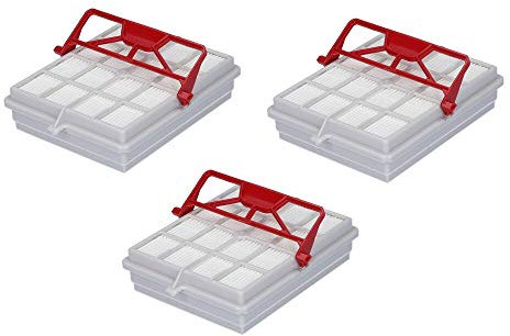 3 x HEPA-Filter weiß, geeignet für Staubsauger Lux Intelligence, S115