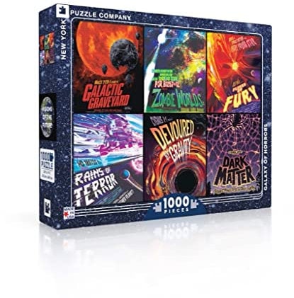 New York Puzzle Company - NASA Galaxy of Horrors - 1000 Piece Jigsaw Puzzle
