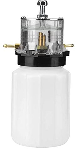 Lulaxy Pot D' de Pompe à Vide 500Ml Machine à Traire Bidon D' en Plastique pour Accessoire de Machine à Traire de ChèVre de Mouton de Vache