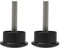 FENRIR Motorrad Lenkerendenspiegel Spiegel Adapter 801-0399 zum NINJA500 Z1000 Z900 Z800 Z750 Z500 Z400 Z300 Z900RS Z650RS ZH2 ER6N Vulcan S Eliminator ZRX1200 Sportster S Nightster975 K1300R R1150R