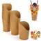 Wenyue Pommes Tüten， Popcorntüte， Snack Becher， 40 Stück Pommes Pommesbox Für Pommes Frites Kraftpapier Becher Kraftpapier Becher Frozen Dessert Supplies Backen Kuchen