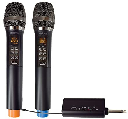 Doppio radiomicrofono karaoke