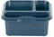 Large High Grade Plastic Sink Tidy Cutlery Drainer Cutlery Holder Caddy (Navy Blue)