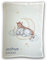 Wolimbo Babydecke - 75x100cm - Motiv Sleeping on The Moon - personalisierbar - Krabbeldecke mit Wunsch Name/Motiv - Kinderdecke - Geschenk zur Taufe, Geburt, Geburtstag