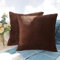 CALIYO Kissenhülle Kord Uni 2er Set, Kissenbezug 50x50 Kissenbezüge für Zierkissen Dekokissen Sofakissen Couchkissen in vielen Farben.