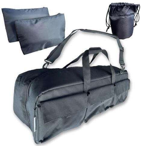 OBENBERG Professionelle 76,2 cm Teleskoptasche: Hochdichter Schaumstoff-Reise-Universal-Tragetasche für Celestron, Meade, Orion & Vixen mit Schultergurt und Zubehör, perfekt für Astronomie und