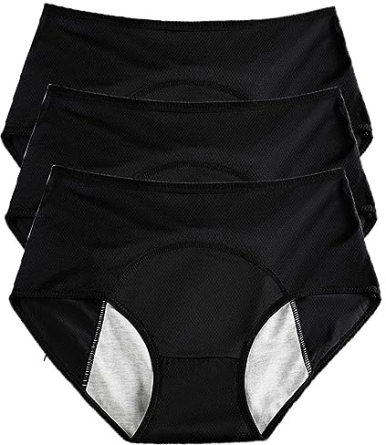 SSLLH Inkontinenzslips für Damen, waschbar, atmungsaktiv, wasserdicht, G, 6XL