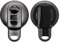 kwmobile Autoschlüssel Hülle kompatibel mit Mini 3-Tasten Smart Key Autoschlüssel - Schlüsselhülle Silikon Cover - Schwarz matt Schwarz
