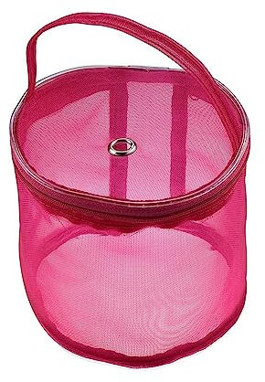 SELiLe Kleine Garntasche für Kinder, Netzhalter, Garnaufbewahrung, Organizer, Stricktaschen zum Tragen von Häkelnadeln, Häkeltaschen, Häkelgarn-Tasche