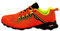 Ablovo® Damen Herren Sportschuhe Sneaker Turnschuhe Laufschuhe Hallenschuhe Freizeit Schuhe 36-46 (Orange-Schwarz-Grün, EU Schuhgrößensystem, Erwachsene, Herren, Numerisch, M, 45)