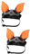 INOOMP 2St Halloween-Hut Halloween kostüm Halloween Costume Tier kostüme halloweenkostüme bat Costume Welpen-Outfits Hund Hexenhut Halloween-Haustierhut Dekorativer Hut Kürbis einstellen