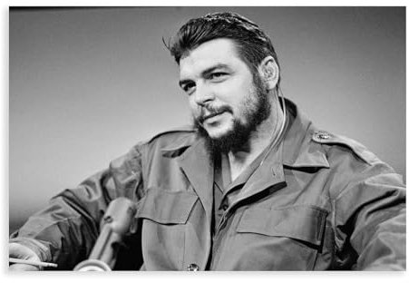 TINGTOEO Che Guevara 5 Leinwand-Poster, Wandkunst, Dekordruck, Bild Gemälde für Wohnzimmer, Schlafzimmer, Dekoration, ungerahmt, 60 x 90 cm