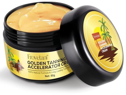 bräunungscreme- Brown Bräunungsbeschleuniger Sonnencreme 50g- Wirksam in Solarium und im Freien