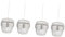 Garneck 2sets Tea Twisting Ball Watch Parts Basket Jewelry Steam Cleaner Accessory 2pcs*2