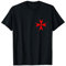 Das Kreuz Von Malta Herz T-Shirt