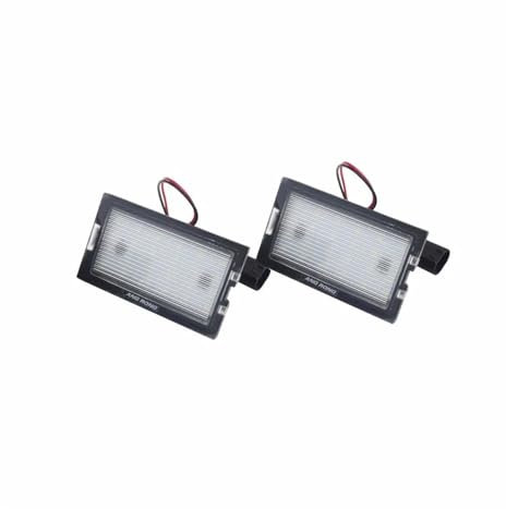 UFITIDU License Plate Light 2x For CANBUS LED License Number Plate Light White For Land For Rover For Range For Rover Sport Freelander 2 LR2 For Discovery Series 3 4 License Number Plate Lights