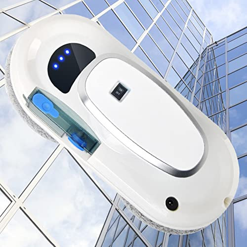 SaryEdge Automatic Window Cleaner Robot,Electric Window Cleaning Robotic,Smart Window Cleaner Kit Set for Inside and Outdoor Glass Tiles Windows,with Remote Control(