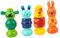 TOYANDONA 4 Stück Baustein Nuss Kleinkinder Montessori Spielzeug Lernspielzeug Bausteine ​​Für Kleinkinder Vorschul Lernspielzeug Feinmotorik Spielzeug Puzzle Spielzeug Kleinkind