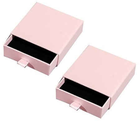 2-Stück Schmuckbox Set,Schmuck Geschenkbox,Schmuckschatulle Klein für Gift Box,Schmuck Verpackung Verlobungsring,Eheringe Jewelry Geschenkboxen,Schmuck-Geschenkboxen,Bijoux Schmuck-Aufbewahrungsbox