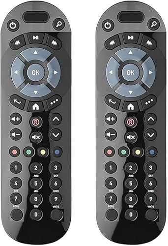 【Pack of 2】Replacement Remote Control Compatible with All Sky Q Box, Sky Q TV Box, Sky Q Mini Box and Sky Q Silver Box (Non-Touch, No Voice Control)