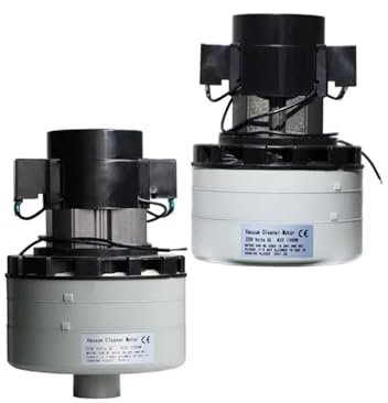 LIUCH 220 V/24 V/36 V 1200 W/600 W Compatible con Motor de aspiradora, Motor de Lavadora, Motor de succión(220V 1200W Flat)