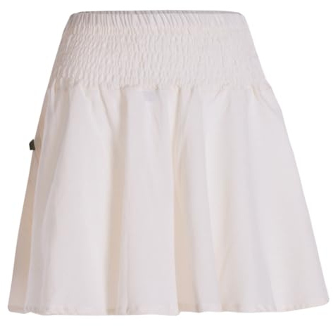 Vishes Alternative Bekleidung - Damen Mini-Rock Baumwolle Casual elastischer Bund