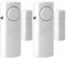 2 Pack Magnetic Door Window Alarm Sensor,Loud 95dB Security Wireless Door Sensor Burglar Alarms System Shed Garage Vibration Entry Warning Detector for House Office School Hotel Home Shop Safety