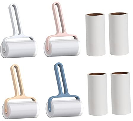 1 Juego Rodillo Quitapelusas Reutilizable para Mascotas Rellenos para Perros y Ergonómico Usar para Ropa y Muebles