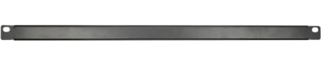 Showgear 19 Inch Blind Panel Black 2 mm starke Metallplatte - schwarz