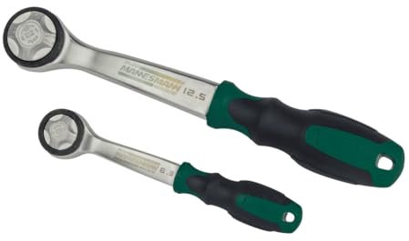 Brüder Mannesmann Umschaltknarre, 1/2 Zoll, feinverzahnt, mit 168 Zähnen | M98472