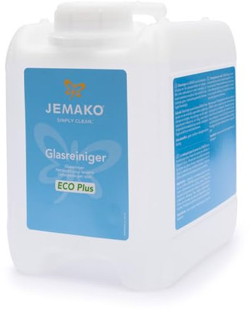 Jemako Glas-Reiniger ECO Plus 2l Kanister inkl. Wäschenetz